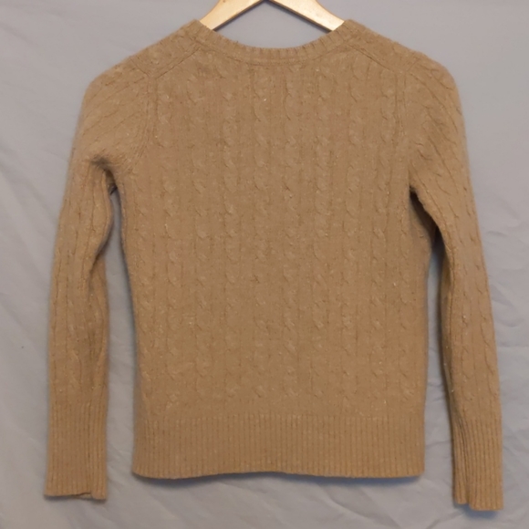 jcpenney Sweaters Womens Jcp Merino Wool Blend Cable Knit Sweater Poshmark
